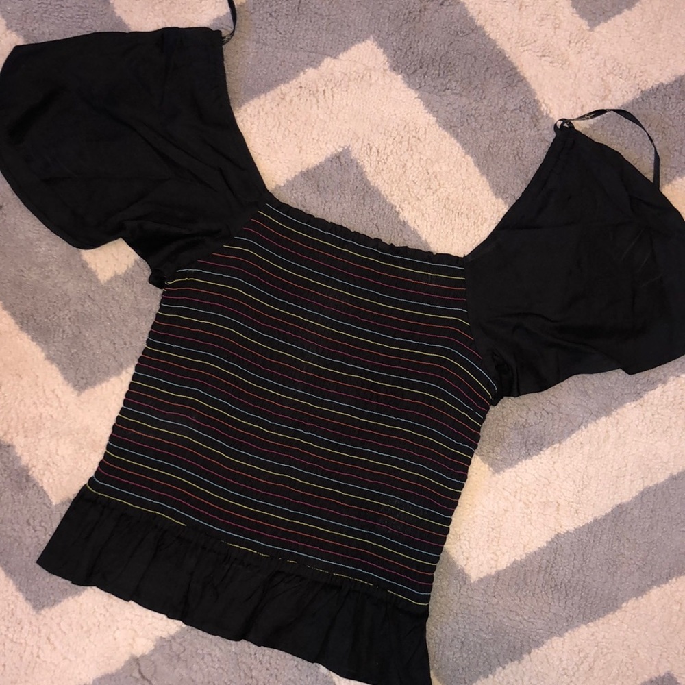 Rainbow top - m